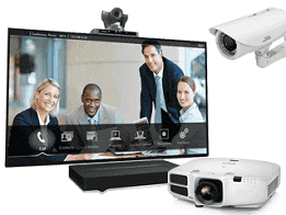 audio visual equipment and surveillance cameras on rent